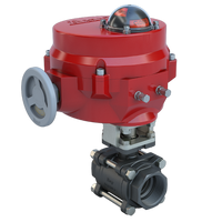 BV125-CS3-200/70-0081H | 2 Way Ball Valve | 1-1/4 Inch | 120 VAC Industrial Actuator | Bray