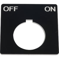 9001KN199BP | PUSH BUTTON LEGEND PATE | Square D