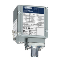 9012GAW5 | Pressure switch 9012G, adjustable scale, 2 thresholds, 3.0 to 150 PSIG | Telemecanique