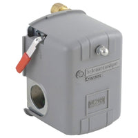 9013FHG14J52M1X | Pumptrol, air compressor switch 9013FH, fixed differential, Off at 125 PSI, low hp | Telemecanique
