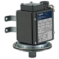 9016GAW21F | Electromechanical vacuum switch, 9016G, adjustable scale, 2 thresholds, Set 0 to 23.8 InHg | Telemecanique