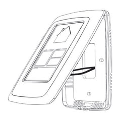 Samsung ECO-TOUCH Controller Programmable Touch Screen Wall Mount Compatible Fresh Access ERV Models-AN035NSEDAV/AA AN075SEDAV/AA and AN120NSEDAV/AA | Blackhawk Supply