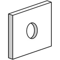 9001FFZ0038 | Flat Washer 200 Square 100/Package 3/8 Inch 1/4 Inch | Superstrut