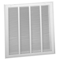 659T-20X20W | Return Air Grille 659T T-Bar Lanced Face White 20 x 20 Inch | Hart & Cooley