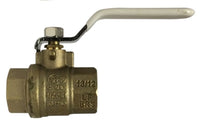 940171LF | 1/4 FXF Leadfree Fullport Ball Valve, Lead Free, Lead Free Valves, Lead Free Ball Valves AGA UL FM IPS and SWT | Midland Metal Mfg.