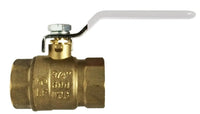 941154LF | 3/4 FXF LEADFREE CSA FULL PORT BALL VALV | Midland Metal Mfg.