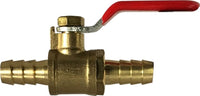 944142 | 1/4 HB X 1/4 HB MINI VALVE, Valves, Mini Ball Valve, Hose Barb x Hose Barb Mini Ball Valve | Midland Metal Mfg.