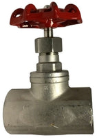 949304 | 3/4 316 SS GLOBE VALVE | Midland Metal Mfg.