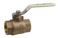 94ALF10401A | Ball Valve 94ALF-A 2-Piece 3/4 Inch NPT Lead Free Brass Full Port 600 CWP Lever PTFE | Apollo Products