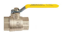 94A10501 | Ball Valve 94A-100 Brass 1 Inch NPT 2-Piece Full Port | Apollo Products