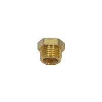 100110962 | Gas Orifice Propane 0.1181 Inch 3/8 Inch Hex Brass | Water Heater Parts