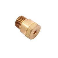 100110874 | Gas Orifice Propane 0.081 Inch 1/2 Inch Hex Brass for Water Heater | Water Heater Parts