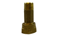 970253 | 1/2 LF BRASS METER COUPLING | Midland Metal Mfg.