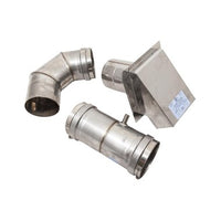 100112776 | Termination Kit Non-Combustible Wall with Condensate Trap 4 Inch | Water Heater Parts