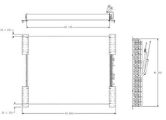 Lennox 98W91 Lennox 604922-17, Indoor Coil Slab B-Box, RFC Valve, 12.5 Ton Packaged Unit | Blackhawk Supply