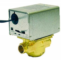HONEYWELL HOME V8043A1011/U Zone Valve 2 Position 2-Way Straight Through Normally Closed 1/2 Inch Brass Sweat 3.5 Cv 125 Pounds per Square Inch | Blackhawk Supply