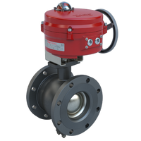 BVMS4-C150-0436/70-0121SVH | 2 Way Ball Valve | Flanged | 4 Inch | 120 VAC Modulating Industrial Actuator | Bray