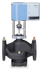 Siemens 238-07339 PICV, 6 inch, ANSI 250, 740 GPM max flow, w/ 3 P/T ports, SQV Actuator, Normally Open, SR | Blackhawk Supply