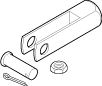 AM-541 | Clevis Kit, 14 UNC Threaded Hole For Actuator Shaft, For Use With MK-71xx, MK-7821 and MK-7921 Actuators | Schneider Electric