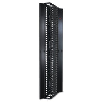 AR8625 | Performance,Vertical Cable Manager for 2 & 4 Post Racks, 84in H x 6in W, Double-Sided with Doors | APC