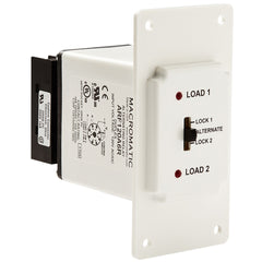 Macromatic ARF120A3R Duplex Alternating Relay | 10 Amp | 120VAC | DPDT | 8 pin | selector switch | cross wired | flange mount | Blackhawk Supply