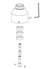 Schneider Electric AV-803 Adapter Kit for Johnson Controls' 1/2" - 2" (VG7xxxxx, VB-3754, VB-3974, VB-4322, and VB-4324) Two and Three Way Globe Valves | Blackhawk Supply