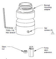 AV-810 | Adapter Kit for Honeywell 1/2