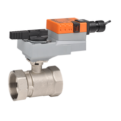 Belimo B221+LRQX24-1 Characterized Control Valve (CCV), 3/4", 2-way | Configurable Valve Actuator, Non fail-safe, AC/DC 24V, On/Off | Blackhawk Supply