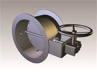 BTR82 | Round Industrial Medium Duty Bubbletight Damper - 10.0