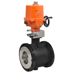 Belimo B61000VB-1550+SY4-230MFT Ball Valve (VB), 10", 2-way, ANSI Class 150, Cv 1550 |Configurable
Valve Actuator, Non fail-safe, AC 230 V, 2...10 V, 2 x SPDT, MFT/programmable | Blackhawk Supply