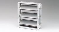 CD50 | Alum. rectangular, airfoil, class IA leakage, heavy duty, 6000 FPM, 13