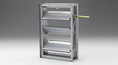 Ruskin CD60 Galv. rectangular, airfoil, class IA leakage, heavy duty, 6000 FPM, 13" w.c. max. | Blackhawk Supply