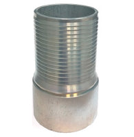 CNSC-400CR-SP | 4 CRIMPLOK SQUARE CUT COMB NIPPLE | Midland Metal Mfg.