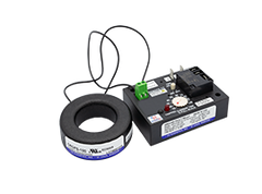 CR Magnetics CR4395-LH-120-110-A-CD-ELR-R1 AC Current Sensing Relay | Solid Core Remote CT CRGFS-100 | 50 - 400 Hz Freq Range | 120 VAC +/- 10% Power Supply | Overcurrent Detection | Latching | 0.5 - 6 Second Adjustable Time Delay | Blackhawk Supply