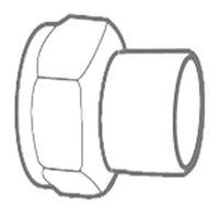 9112109032 | 2 x Sweat connection for all 1-1/4 in PIBCV Valve bodies | Schneider Electric