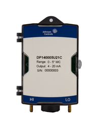 Johnson Controls DP140005U21D DP140 Low Pressure Transducer | 0 to 5 in. | Unidirectional 4-20mA  | Blackhawk Supply