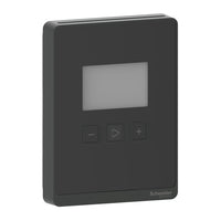 SLPBLCVX | SpaceLogic SLP Series Sensor, Room, CO2, VOC, Temperature, LCD, BACnet MSTP/Modbus Outputs with Optimum Black Housing | Schneider Electric