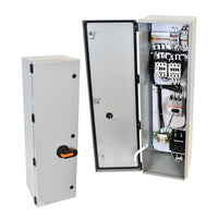 ECP-BP3-208V3P-D030-M1-00 | ECP-BP3-208V3P-D030-M1-00 - LT15MQ1 Engineered Control Panel, 3 Contactor Bypass, 3 Phase, 208V, UL98 Non-Fused Disconnect Switch, 30A, SCCR 20kA, Type 1 Carbon Steel Enclosure, Without Local Bypass Control | C3 Controls