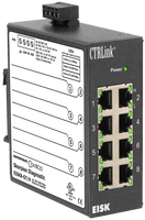 EISK8-GT/H | Skorpion 8-Port GigE Diagnostic Switch | Contemporary Controls