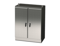 SCE-72EL6024SS6FSD | NEMA 3R, 12, 4, 4X | S.S. EL FSD Enclosure, 72H x 60W x 24D | Saginaw