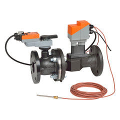 Belimo EV250SU-127+AKRX24-EV Energy Valve (EV), 2 1/2", 2-way, ANSI Class 125 | Configurable Valve Actuator, Electronic fail-safe, AC/DC 24V, 2-10V | Blackhawk Supply