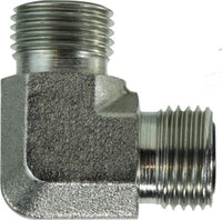 FS25001616 | 1-7/16-12 MORFS UNION 90 ELBOW, Hydraulic, O-Ring Face Seal Adapters, O Ring Face Seal Union Elbow 90 | Midland Metal Mfg.