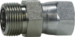 Midland Metal Mfg. FS640266 11/16-16X9/16-18 (ORFS SWV X M ORB), Hydraulic, O-Ring Face Seal Adapters, Male Flat Face to Female 37 Degree Swivel | Blackhawk Supply