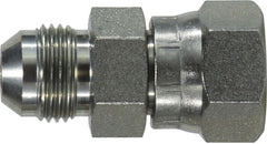 Midland Metal Mfg. FS650444 7/16-20X9/16-18 (M JIC X F ORFS SWV CONN), Hydraulic, O-Ring Face Seal Adapters, Male JIC 37 Degree Flare to Female Flat Face Swivel | Blackhawk Supply