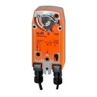 FSAFB24-SR-S | Fire & Smoke Actuator | 180 in-lb | Spg Rtn | 24 VAC/DC | Modulating | 2SPDT | 1m Cable | Belimo