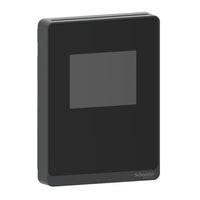 SLPBTXX | SpaceLogic SLA Series Temperature Sensor, Color Touchscreen, BACnet MSTP/Modbus Outputs, Optimum Black Housing | Schneider Electric