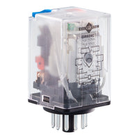 GR024D3 | General Purpose Round Style Relay 24V DC | 3P Pack of 5 | Macromatic