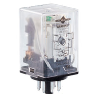 GR120A2T | General Purpose Round Style Relay | 120V AC | 2P | No test Pack of 5 | Macromatic