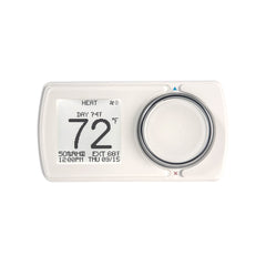 Johnson Controls GEOX-WH-005 Smart thermosat with 3h/2c, Auto c/o, Temp limits, Clean
Cycle, WiFi connected, Geofencing, Dual Fuel,
Humidification/de-humidification  | Blackhawk Supply