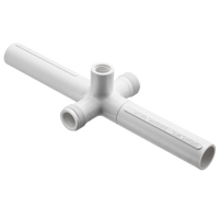 HC-664 | 3/4X1/2 PVC HOSE CROSS W/4-LEG HSXFPT | (PG:20) Spears